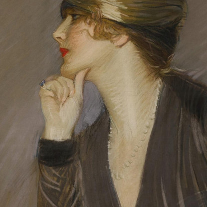 Ritratto Di Lucetta Paul César Helleu pch40 quadro stampato su tela