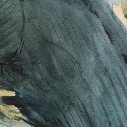 Ritratto Di Profilo Di Una Giovane Donna Paul César Helleu pch52 quadro stampato su tela