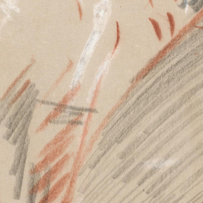 Donna Forse La Signora Alice Hellu Che Guarda Un Disegno Paul César Helleu pch57 quadro stampato su tela