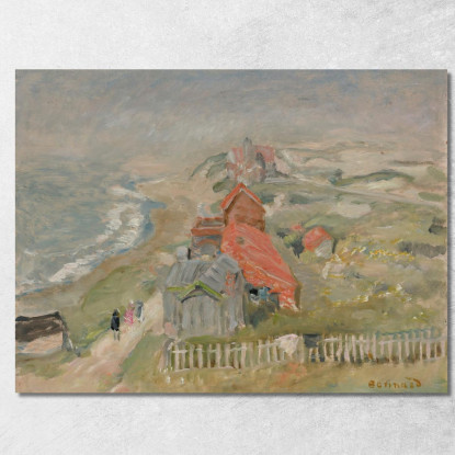 La Casa Lungo La Strada O Le Case Sulla Scogliera Pierre Bonnard pbn23 quadro stampato su tela