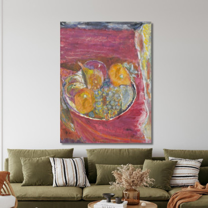 Uva Pierre Bonnard pbn40 quadro stampato su tela
