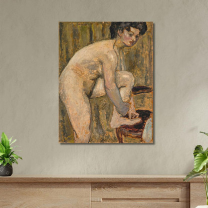 Nudo Pierre Bonnard pbn52 quadro stampato su tela