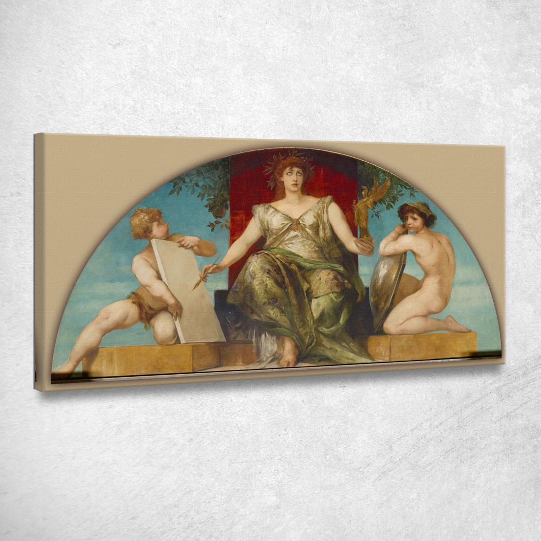 Allegoria Della Legge E Verità Della Rappresentazione Hans Makart hmk6 quadro stampato su tela Allegoria Della Legge E Verità Della Rappresentazione Hans Makart hmk6 quadro stampato su tela