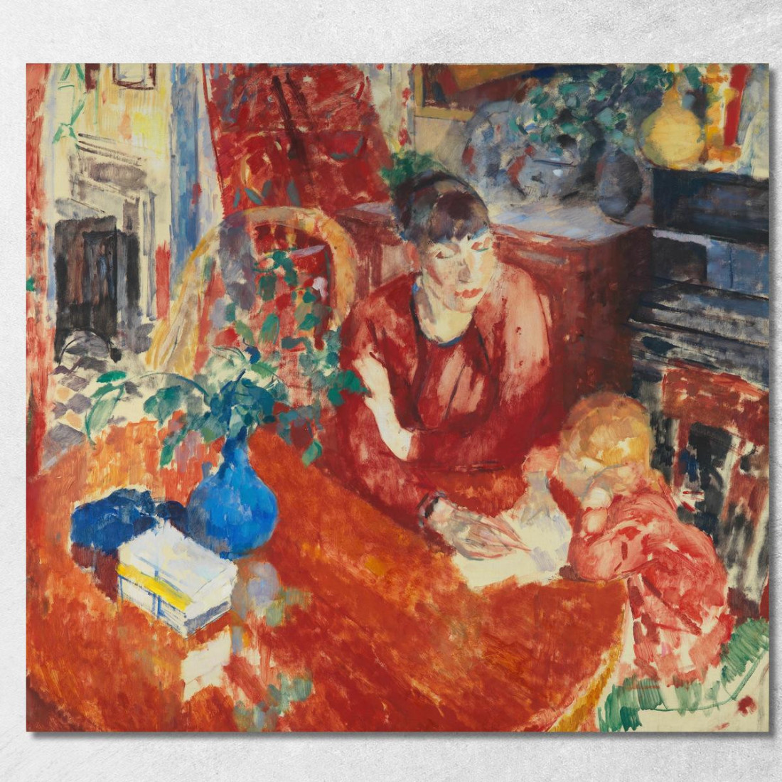 Istruzione Rik Wouters rwo5 quadro stampato su tela