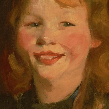 Ragazza Olandese Robert Henri rhn15 quadro stampato su tela