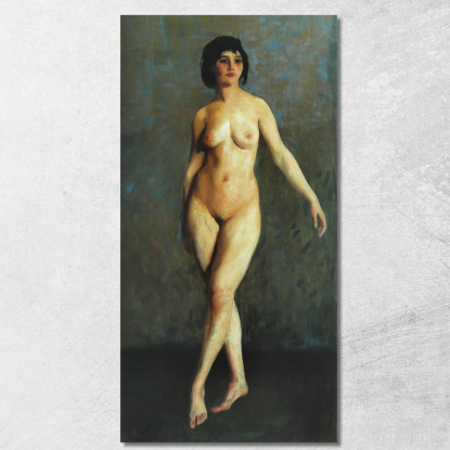 Figura In Movimento Robert Henri rhn20 quadro stampato su tela