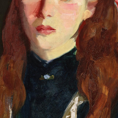 Ragazza Irlandese Robert Henri rhn32 quadro stampato su tela