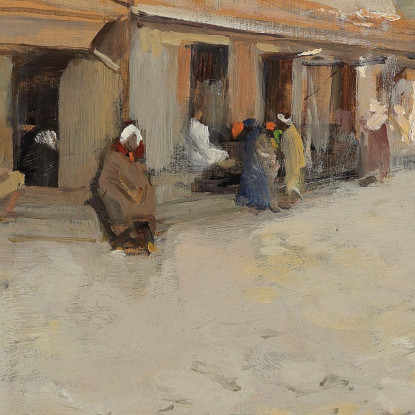 L'Asha Sir John Lavery sjl17 quadro stampato su tela