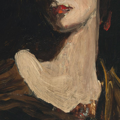 Lady Gwendeline Spencer-Churchill Sir John Lavery sjl28 quadro stampato su tela
