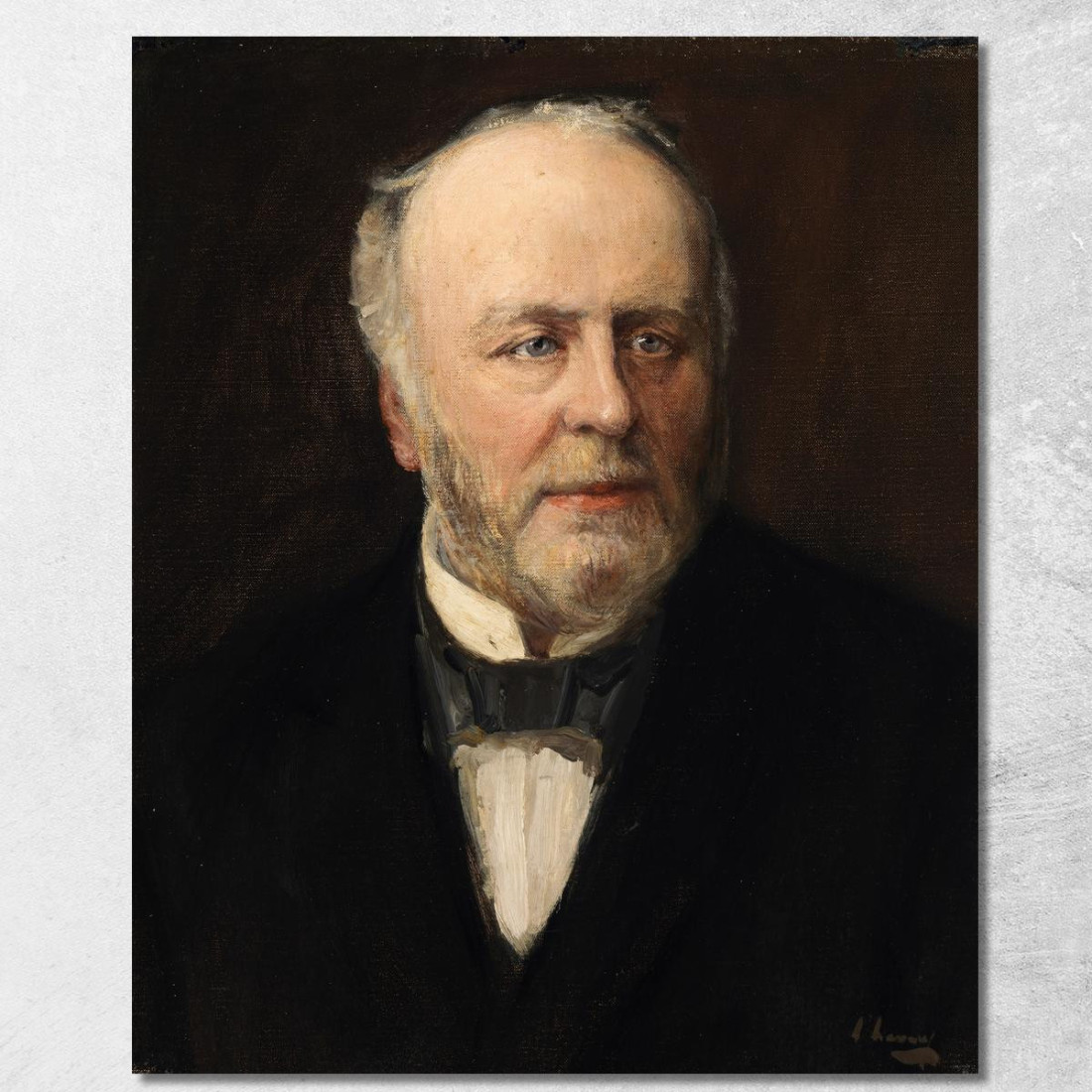 Ritratto Di John Thomas Gilbert 1829-1897 Antiquario Sir John Lavery sjl38 quadro stampato su tela Ritratto Di John Thomas Gilbert 1829-1897 Antiquario Sir John Lavery sjl38 quadro stampato su tela