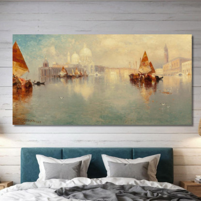 Venezia 6 Thomas Moran tmr92 quadro stampato su tela