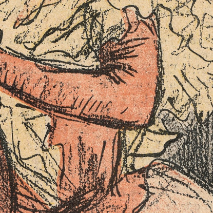 Gil Blas Illustrato Una Curiosità Di Alexandre Hepp Théophile Alexandre Steinlen tas22 quadro stampato su tela