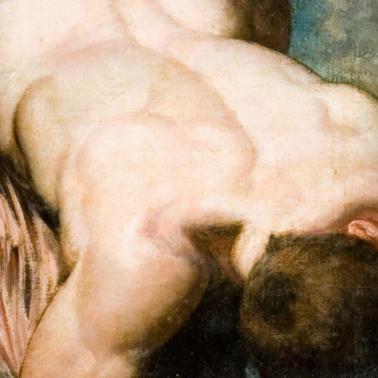 Manlio Scagliato Dalla Roccia William Etty wet13 quadro stampato su tela
