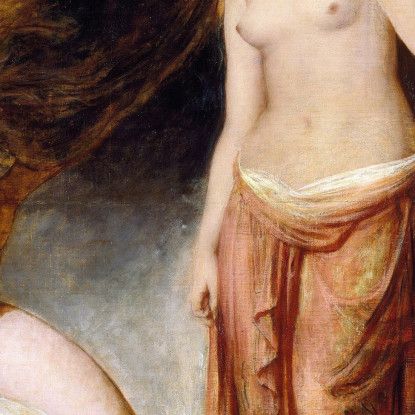 Pandora Incoronata Dalle Stagioni William Etty wet16 quadro stampato su tela