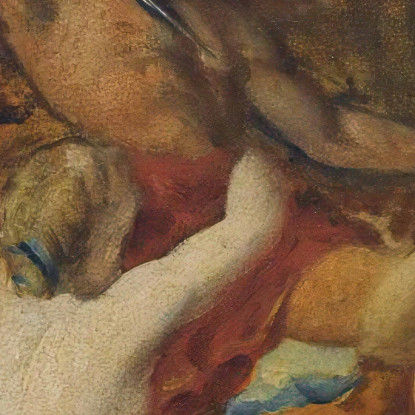 Studio Per La Combattente Che Supplica Per I Vinti William Etty wet36 quadro stampato su tela