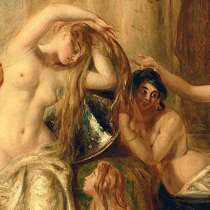 Venere E I Suoi Satelliti William Etty wet45 quadro stampato su tela