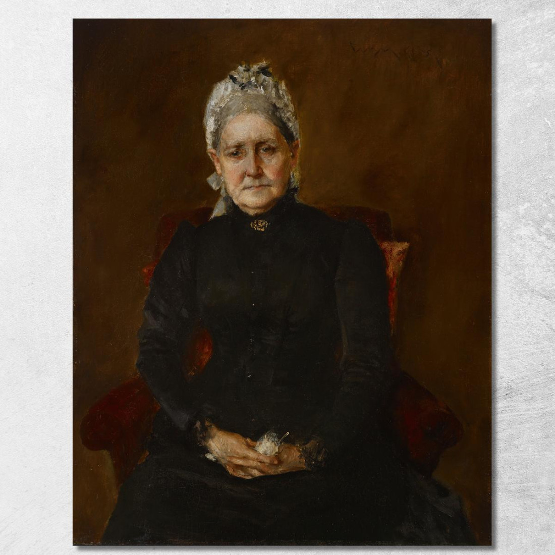 Ritratto Di Mia Madre Sarah Swaim Chase William Merritt Chase wmc64 quadro stampato su tela Ritratto Di Mia Madre Sarah Swaim Chase William Merritt Chase wmc64 quadro stampato su tela