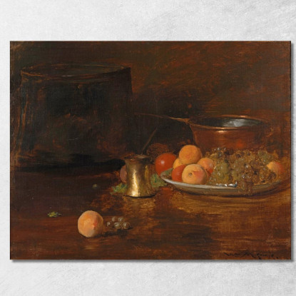 Natura Morta-Frutta William Merritt Chase wmc83 quadro stampato su tela