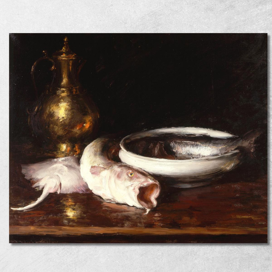 Natura Morta William Merritt Chase wmc84 quadro stampato su tela Natura Morta William Merritt Chase wmc84 quadro stampato su tela