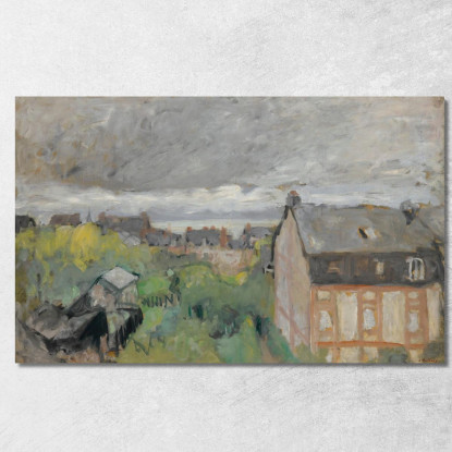 I Tetti Viola Édouard Vuillard evu85 quadro stampato su tela