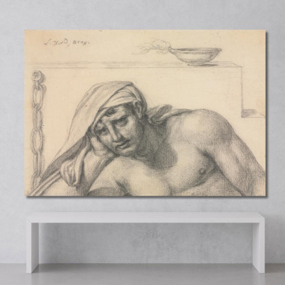 Il Prigioniero Jacques Louis David jld46 quadro stampato su tela