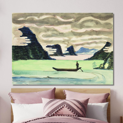 Lago Di Montagna Ernst Ludwig Kirchner elk80 quadro stampato su tela