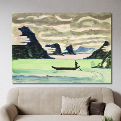 Lago Di Montagna Ernst Ludwig Kirchner elk80 quadro stampato su tela