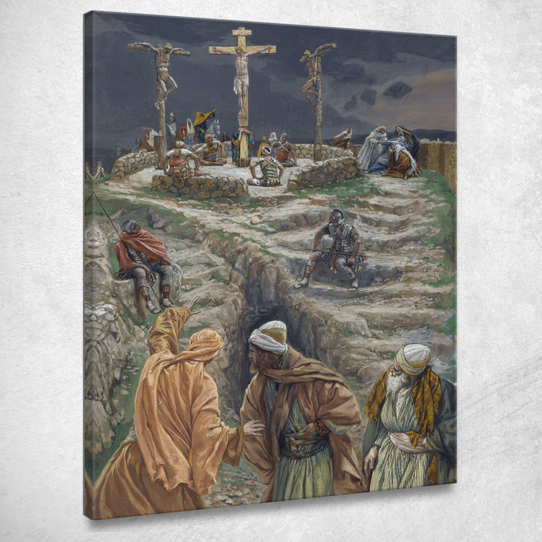 Dio Mio Dio Mio Perché Mi Hai Abbandonato? James Tissot jts66 quadro stampato su tela Dio Mio Dio Mio Perché Mi Hai Abbandonato? James Tissot jts66 quadro stampato su tela