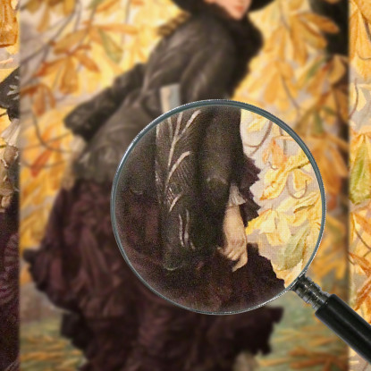 Ottobre James Tissot jts68 quadro stampato su tela