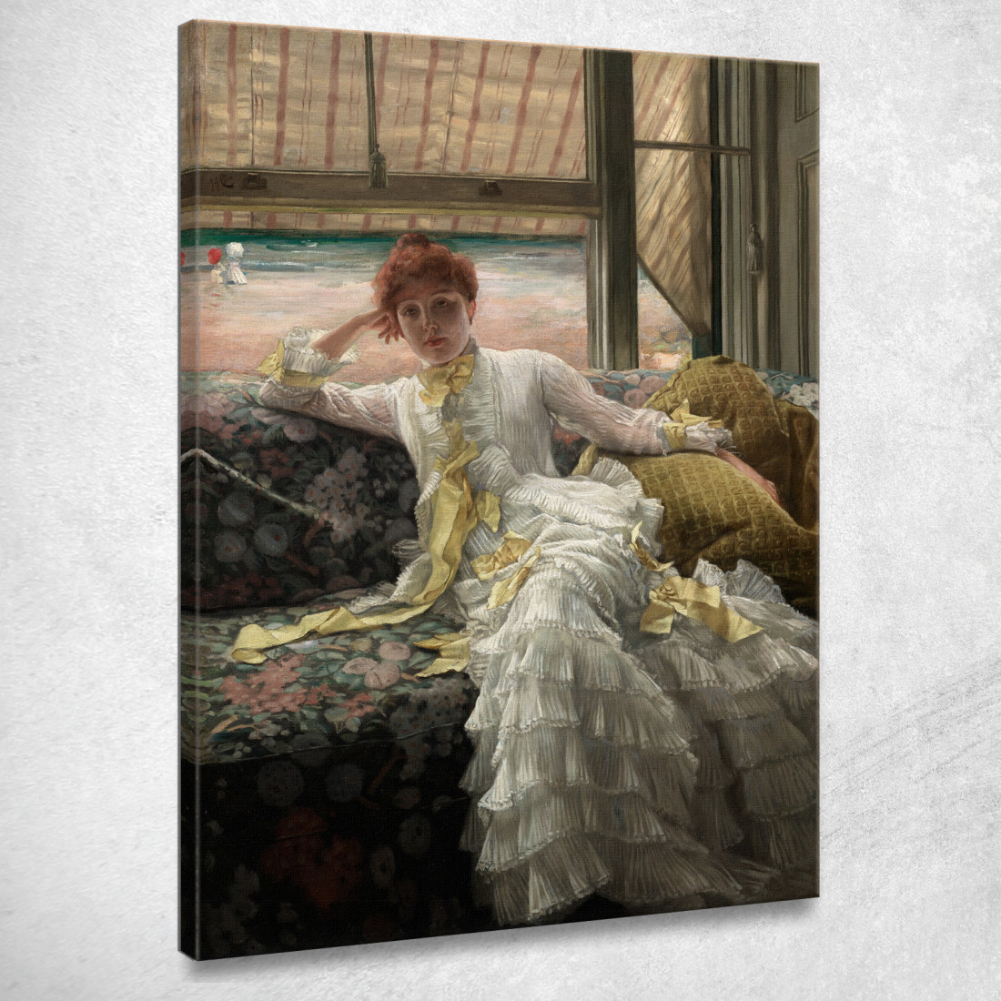 Mare James Tissot jts93 quadro stampato su tela Mare James Tissot jts93 quadro stampato su tela