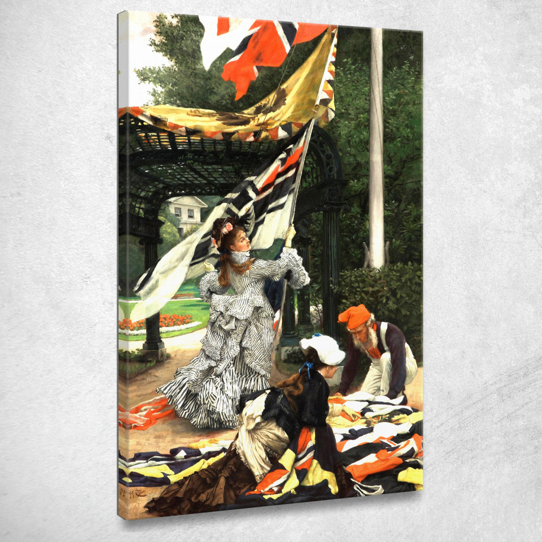 Ancora In Cima James Tissot jts98 quadro stampato su tela Ancora In Cima James Tissot jts98 quadro stampato su tela