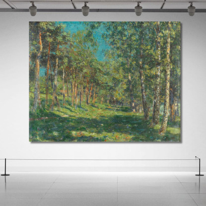 Foresta Christian Rohlfs cro28 quadro stampato su tela