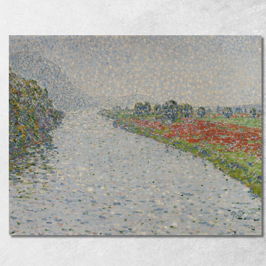 Paesaggio Fluviale Della Ruhr Presso Hohensyburg Christian Rohlfs cro64 quadro stampato su tela Paesaggio Fluviale Della Ruhr Presso Hohensyburg Christian Rohlfs cro64 quadro stampato su tela