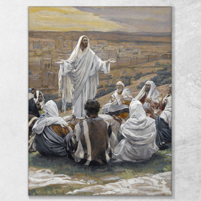 La Preghiera Del Signore James Tissot jts123 quadro stampato su tela