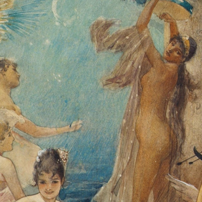 Danza Eduard Veith evt24 quadro stampato su tela