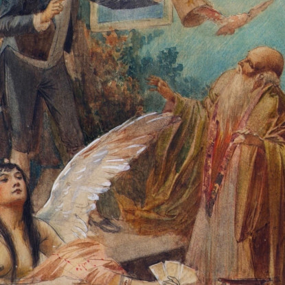 Giocoliere Eduard Veith evt25 quadro stampato su tela