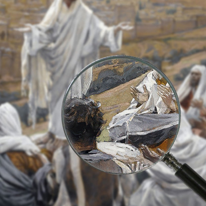 La Preghiera Del Signore James Tissot jts123 quadro stampato su tela