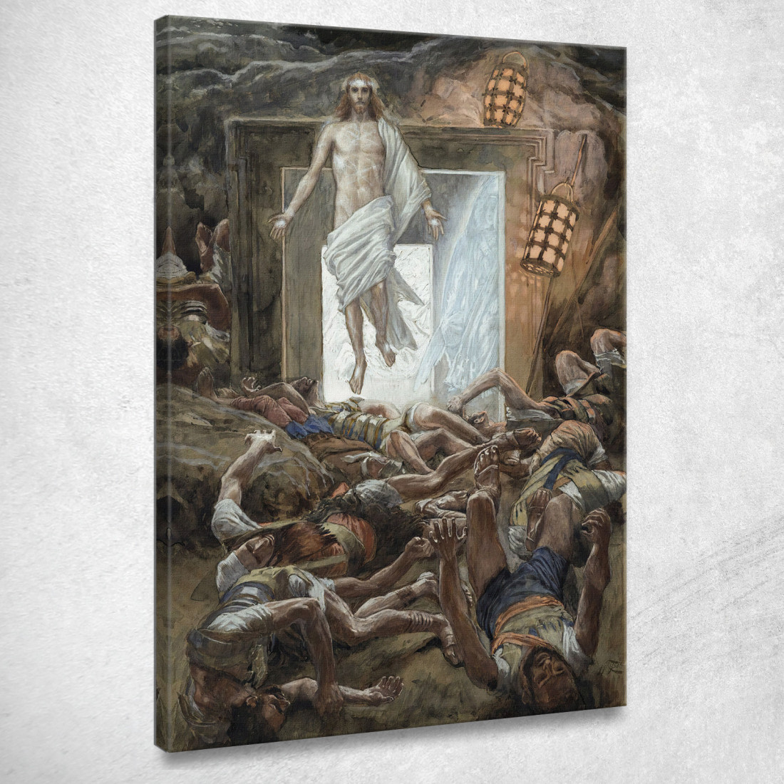 La Resurrezione James Tissot jts134 quadro stampato su tela La Resurrezione James Tissot jts134 quadro stampato su tela