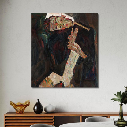 Il Lirico Egon Schiele esh6 quadro stampato su tela