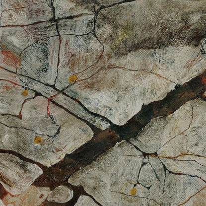Albero Autunnale Nell'Aria Agitata (Albero Invernale) Egon Schiele esh19 quadro stampato su tela
