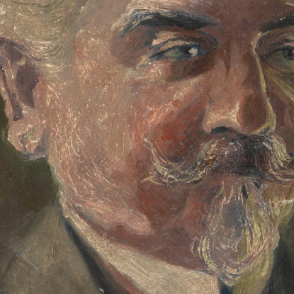 Ritratto Di Leopold Czihaczek Egon Schiele esh23 quadro stampato su tela