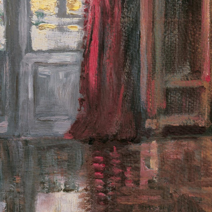 Vista Nell'Appartamento Di Leopold E Marie Czihaczek Egon Schiele esh25 quadro stampato su tela