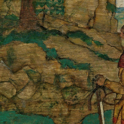 La Visione Di San Uberto Egon Schiele esh44 quadro stampato su tela