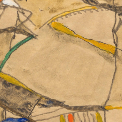 Ritratto Di Un Bambino Anton Peschka Jr. Egon Schiele esh116 quadro stampato su tela