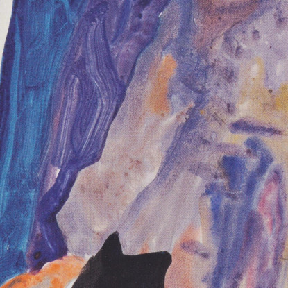 Ritratto Di Anton Peschka Egon Schiele esh119 quadro stampato su tela