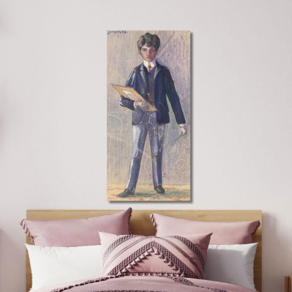 Immagine Riflessa Egon Schiele esh171 quadro stampato su tela