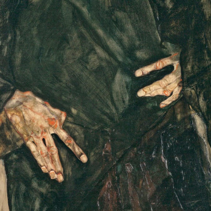 Gli Eremiti Egon Schiele esh193 quadro stampato su tela