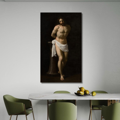 Cristo Alla Colonna Guido Reni grn9 quadro stampato su tela