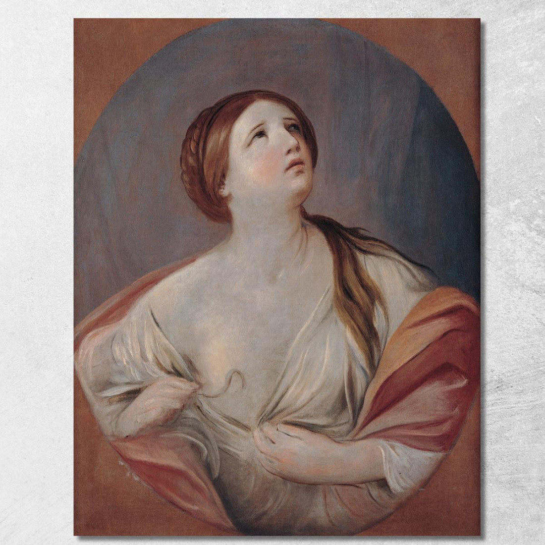 Cleopatra Guido Reni grn10 quadro stampato su tela