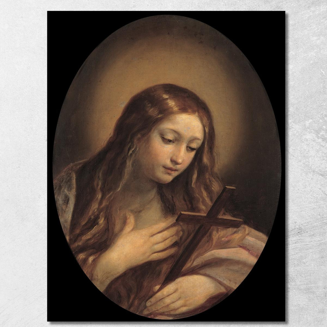 Maddalena Penitente Guido Reni grn24 quadro stampato su tela Maddalena Penitente Guido Reni grn24 quadro stampato su tela